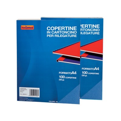 RISMA A4 230GR 100F CARTONCINO RILEGATURA